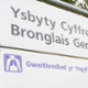 Bronglais Hospital sign