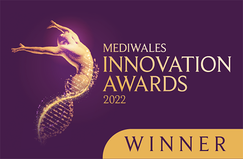 MediWales Innovation Award Winner 2022 Banner